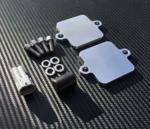 2006   Yamaha R6 SMOG Block Off Plates PAIR Valve AIS Eliminator Kit YZFR6 RACE