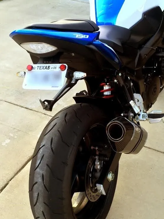 2011 - 2016 GSR750 Fender Eliminator Tail Tidy  GSR 2015 GSX 750 GSXS750 GSX-S
