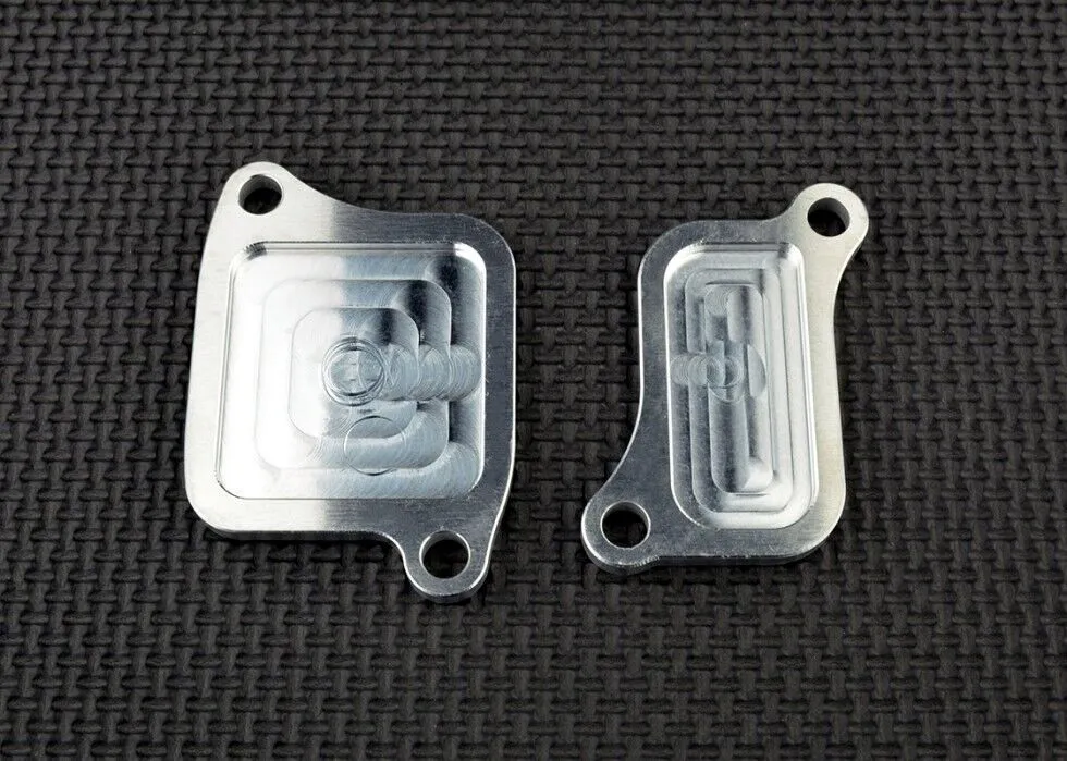 2013   Triumph Daytona 675 675R & 765 SMOG Plates PAIR Valve AIS Block Off 2022