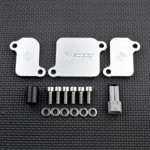 2013   Yamaha FJR1300 SMOG Block Off Plates AIS Valve Eliminator Kit FJR 1300