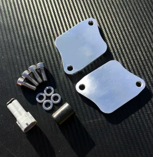 2017   GSX-R1000 SMOG Block Off Plates SAS PAIR Valve Eliminator GSXR 1000 / R