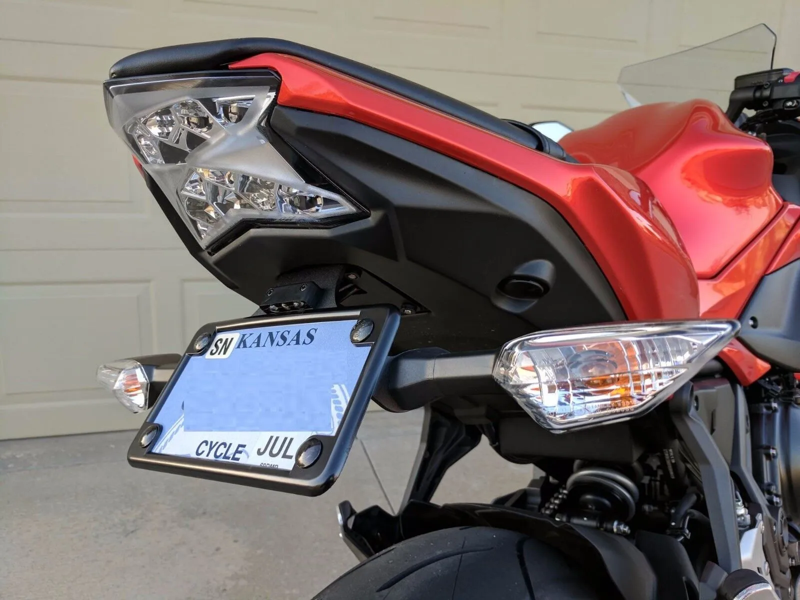 2017   Ninja 650 Z650 Fender Eliminator Tail 650L 650R ABS 2018 2019 2020 2021