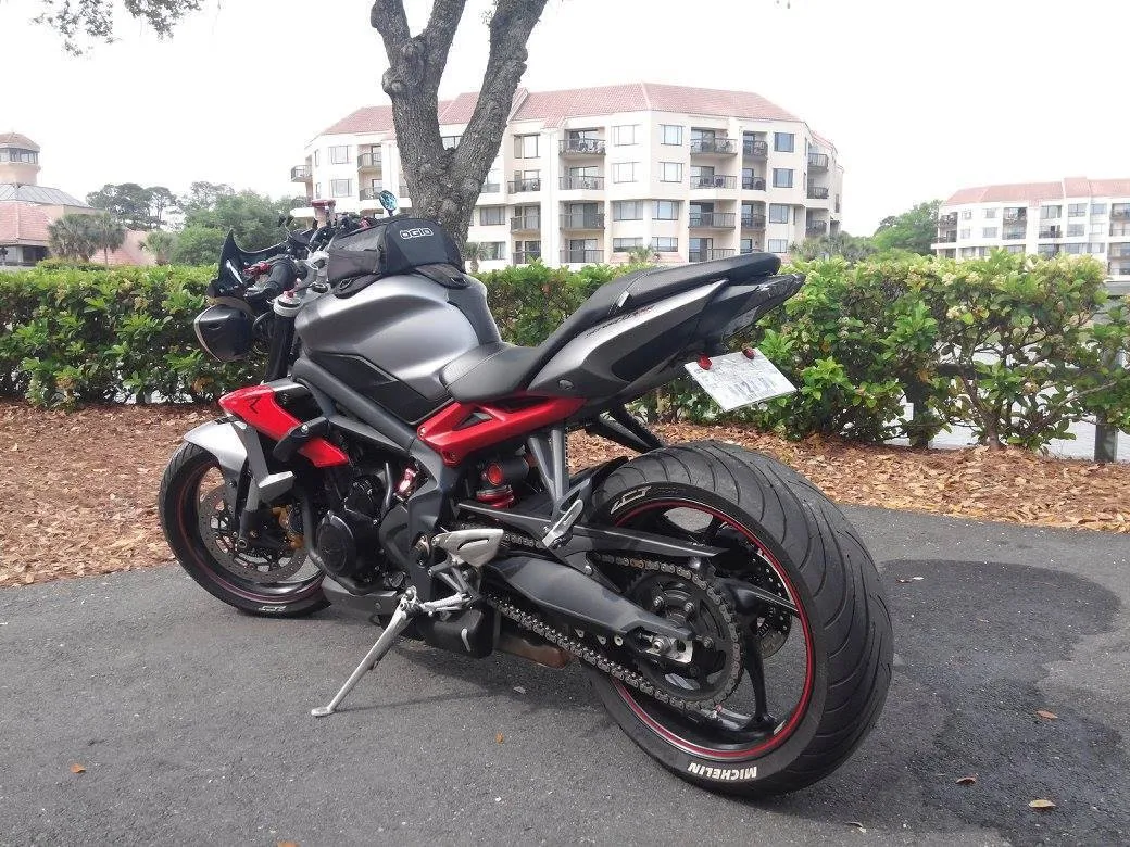 2017   Street Triple 660 675 765 Fender Eliminator LAMS RS 2021 2020 2019 2018