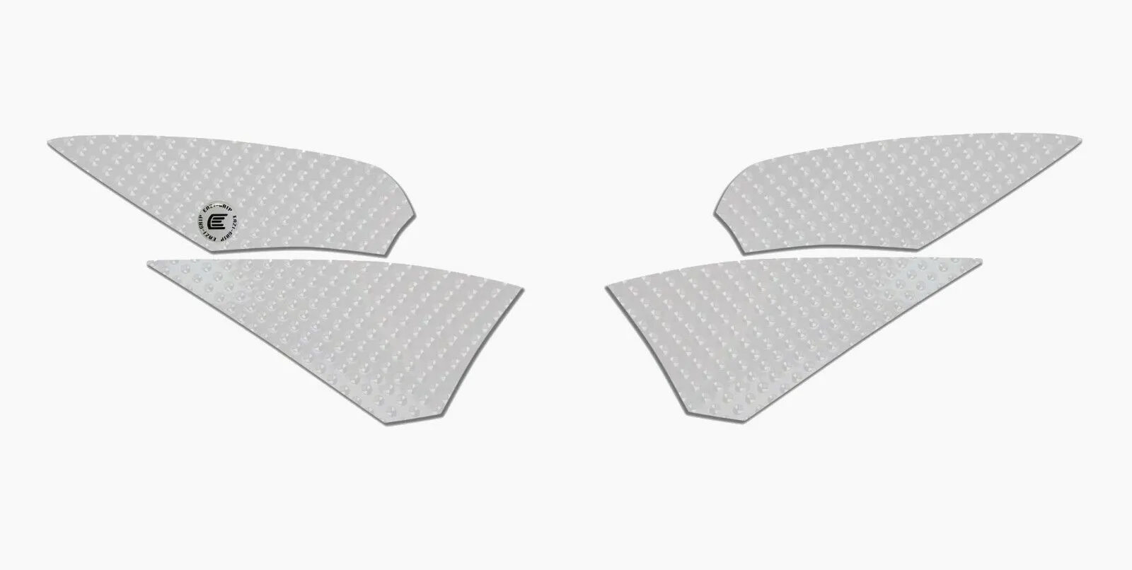 2017   Yamaha R6 Eazi-Grip Evo Tank Traction Pads 2018 2019 2020 - Clear 4 Piece