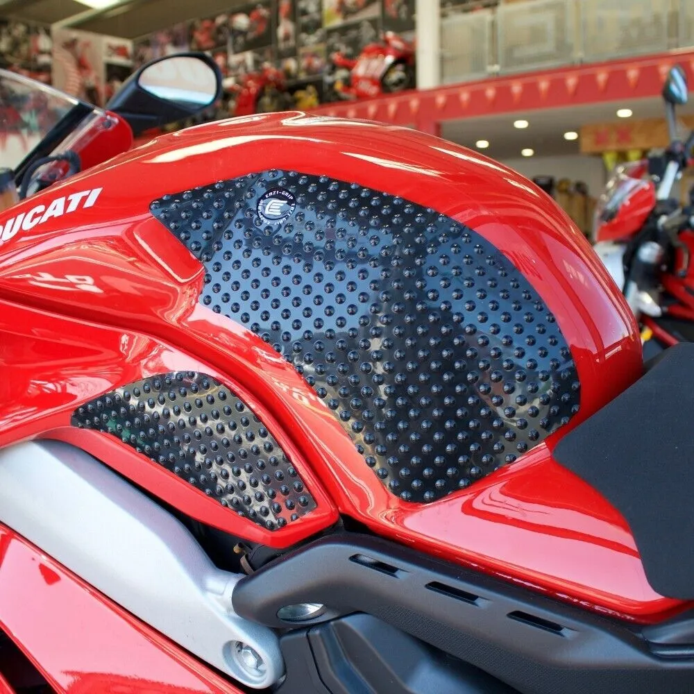2018-21 Ducati Panigale V4 - Eazi-Grip Evo Tank Grip Traction Pads V4R V4S Clear