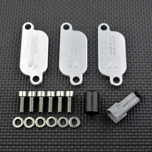 2020   Triumph Rocket 3 GT R AIS Blanking Block Off Plates SMOG Eliminator Kit