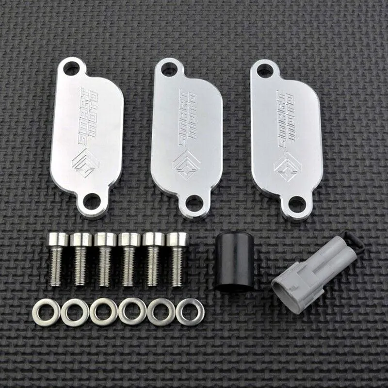 2020   Triumph Rocket 3 GT R AIS Blanking Block Off Plates SMOG Eliminator Kit