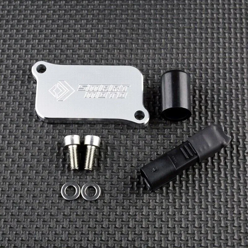 2021   CRF300L SMOG Plate PAIR AIS Eliminator Block Off Honda CRF 300 L / RALLY