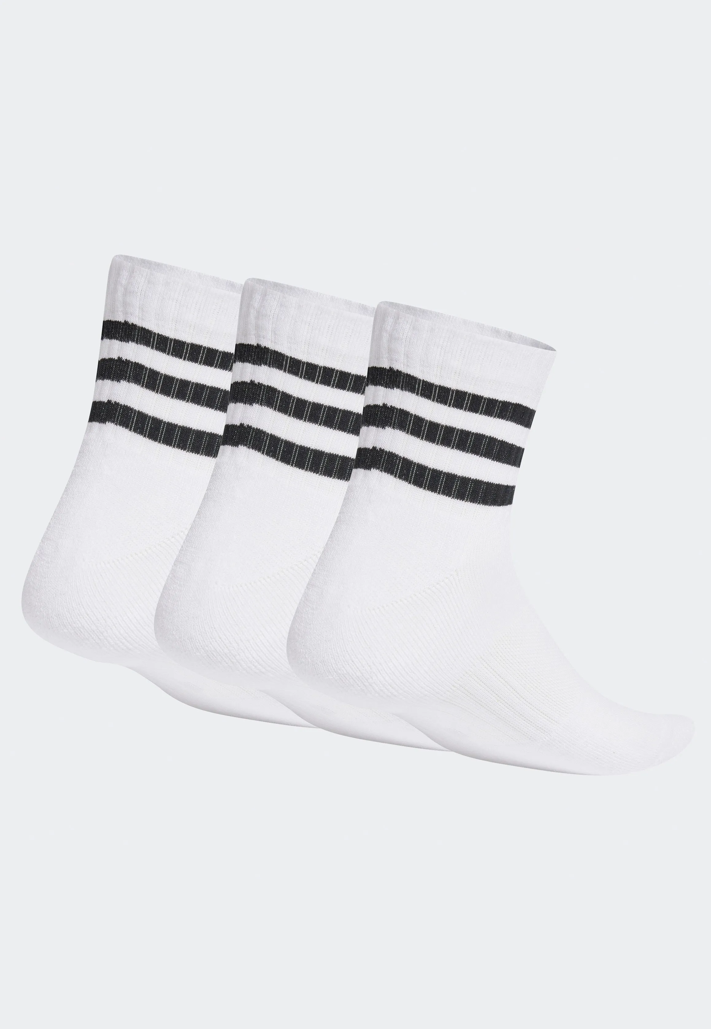 Adidas - 3S C Spw Mid Pack Of 3 White/Black - Socks