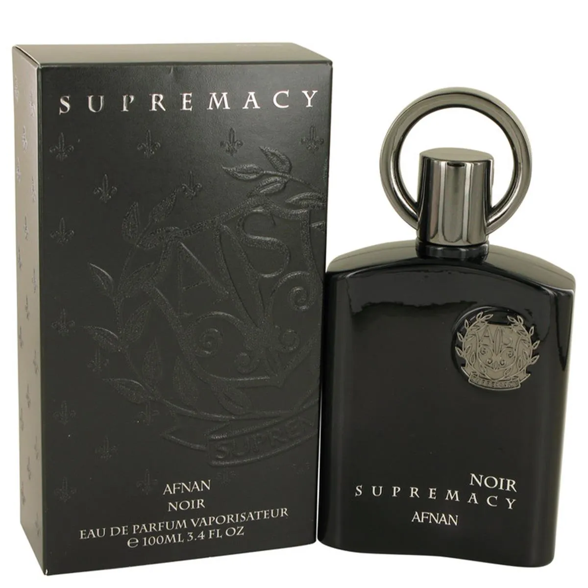 Afnan 538127 3.4 oz Supremacy Noir by Afnan Eau De Parfum Spray for Men