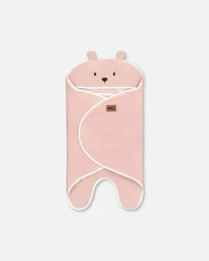 Baby Cocoon Blanket Dusty Pink