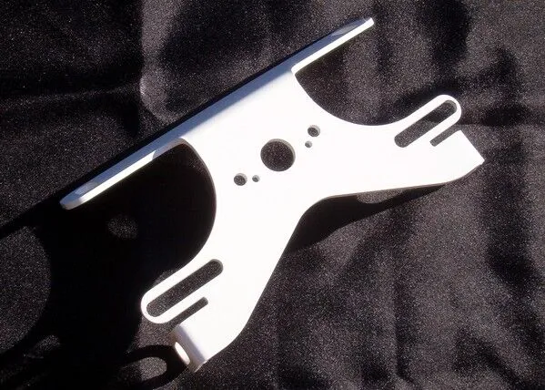 BMW S1000RR White Fender Eliminator / Tail Tidy / Plate Bracket   S1000R & HP4