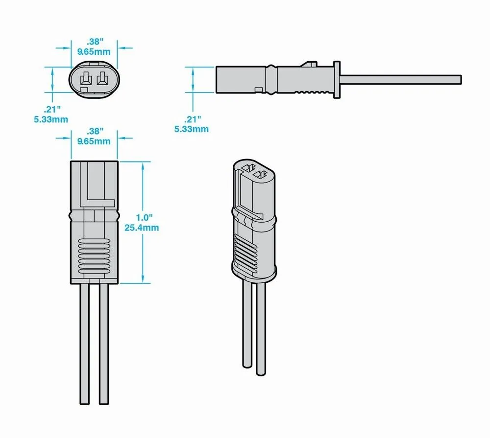 BMW Turn Signal Adapter Plugs R NineT R9T R1250GS R1250R R1200GS R1200R G310R GS