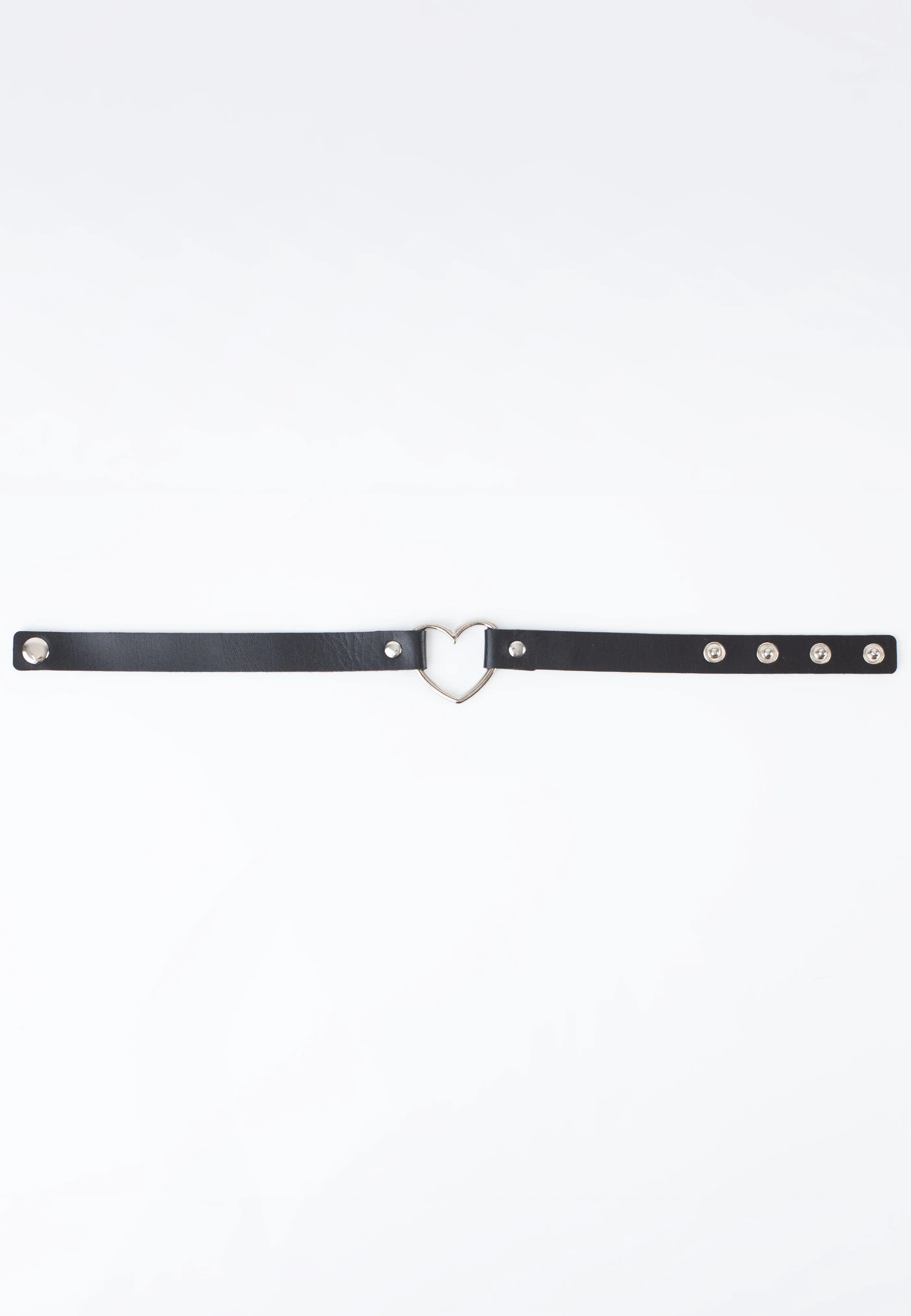 Bullet69 - Heart Neckband Black - Choker
