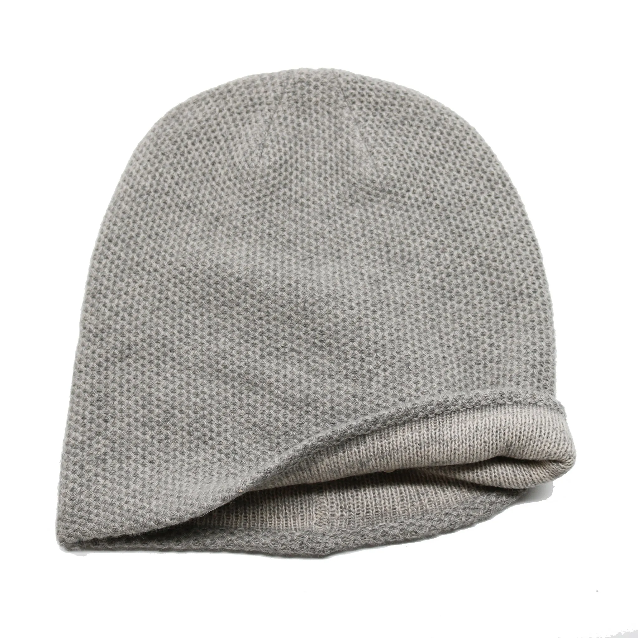 Cashmere Reversible Slouchy Hat