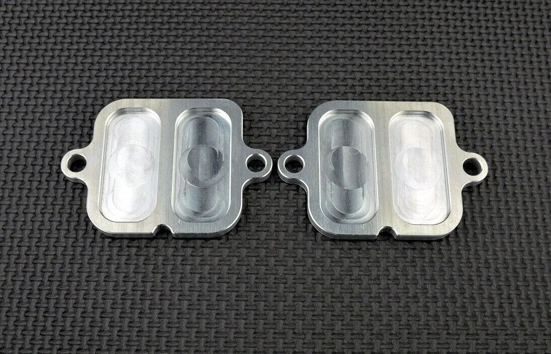 CBR 650F 650R SMOG Plates PAIR Eliminator Block Off Honda 2014   CBR650R CBR650F