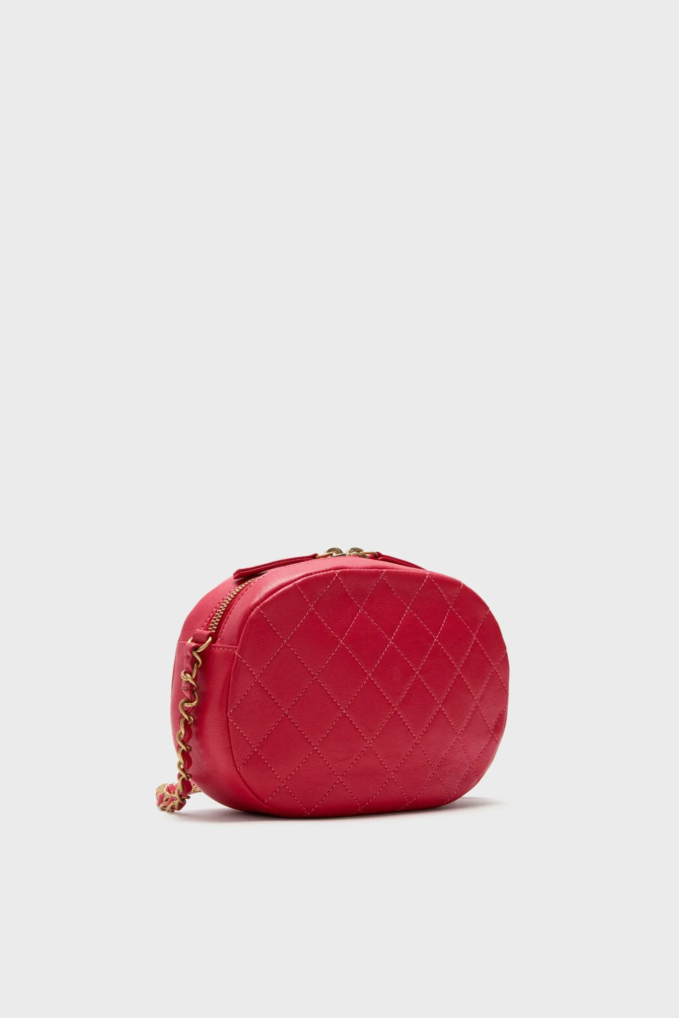 CHANEL Pink CC Camera Case