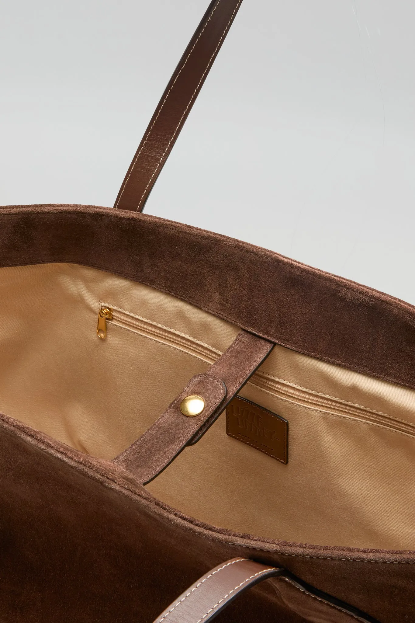 Dark Brown Sprout Mega Tote