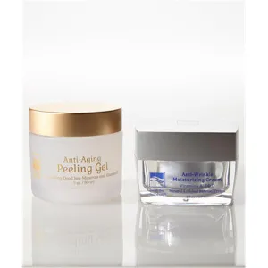 Dead Sea Spa Care DeadSea-1020 1.7 oz Anti Wrinkle Moisture Cream&#44; 3 oz New Anti-Aging Peeling Gel