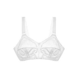 Doreen Non-Wired White Bra