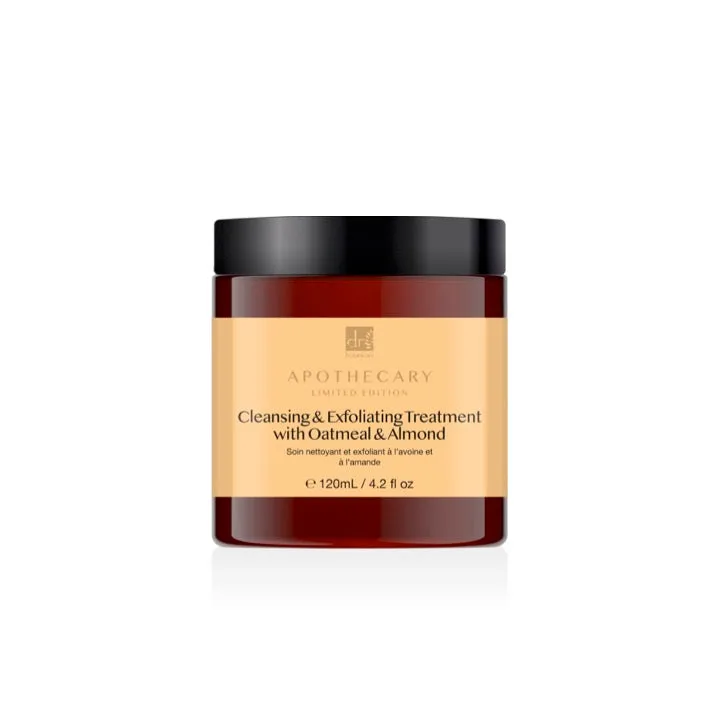 Dr Botanicals Cleansing & Exfoliating Treatment with Oatmeal & Almond 120ml