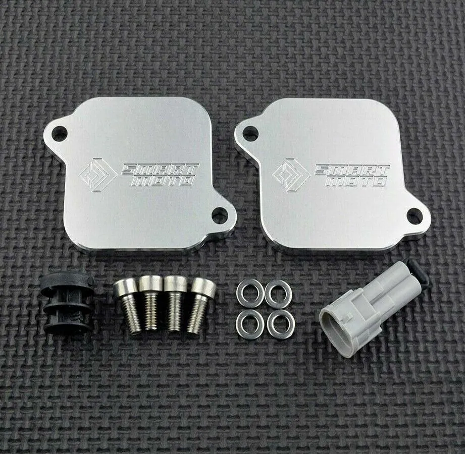 Ducati Panigale V4 V4R V4S AIS Eliminator Kit SAS Valve SMOG Block Off Plates
