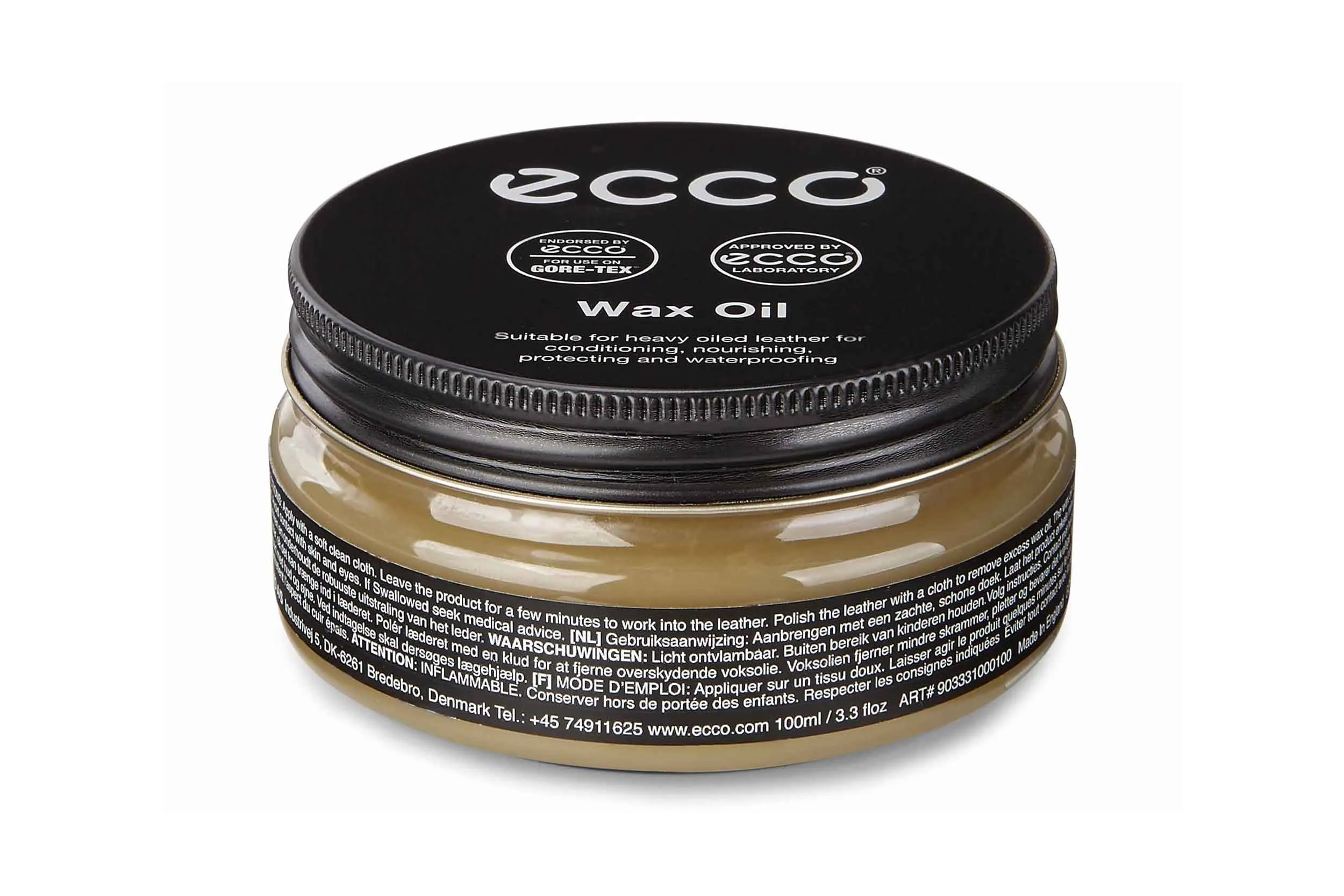 Ecco Wax Oil Shoe Care 9033310-00100