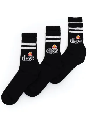 Ellesse - Pullo 3 Pack Black - Socks