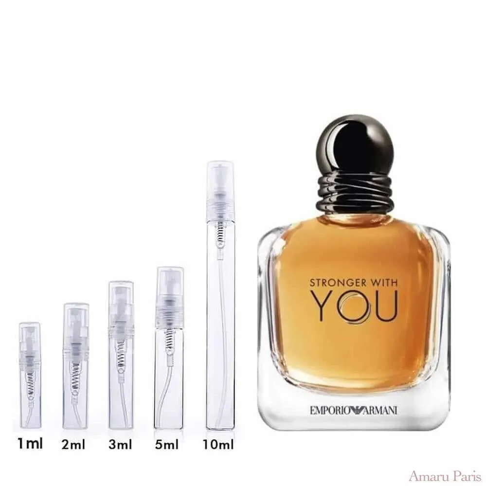 Emporio Armani Stronger With You Giorgio Armani for men Decant Fragrance Samples