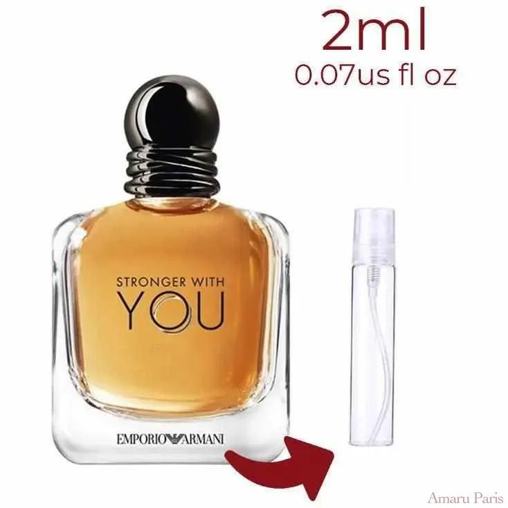 Emporio Armani Stronger With You Giorgio Armani for men Decant Fragrance Samples