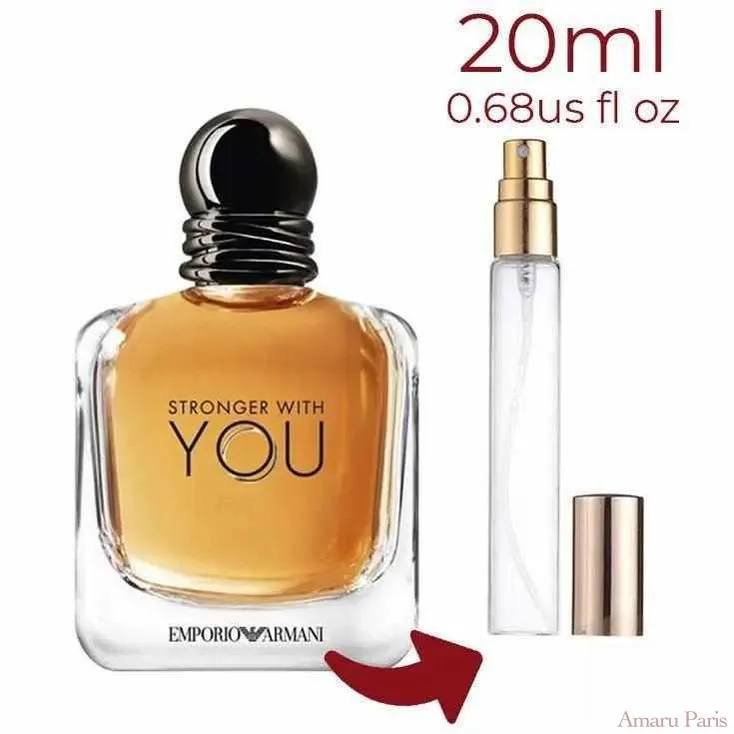 Emporio Armani Stronger With You Giorgio Armani for men Decant Fragrance Samples