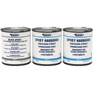 Encapsulating & Potting Black Epoxy Kit, 2.55L (832B-3L)