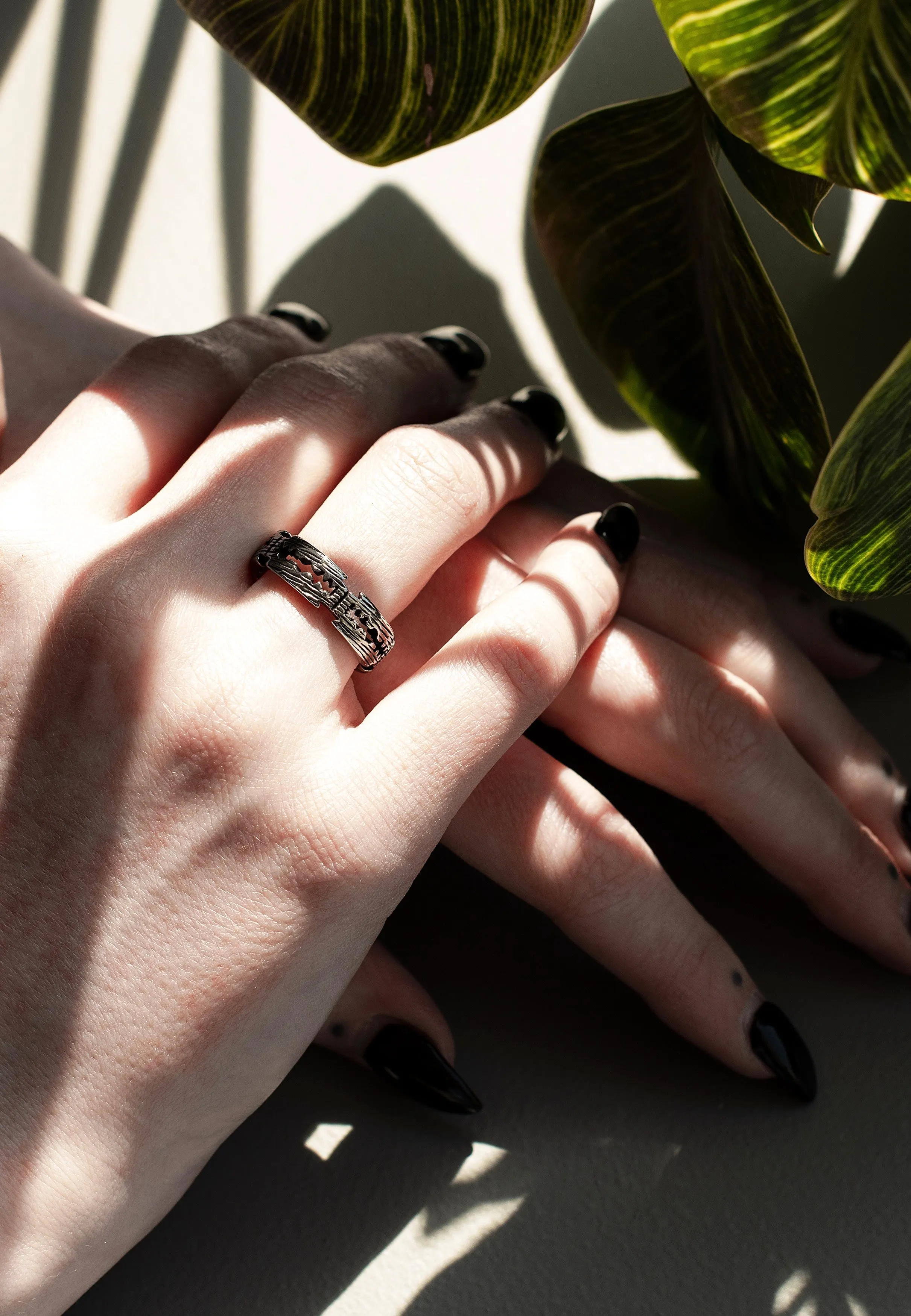 etNox - Rasierklinge Silver - Ring