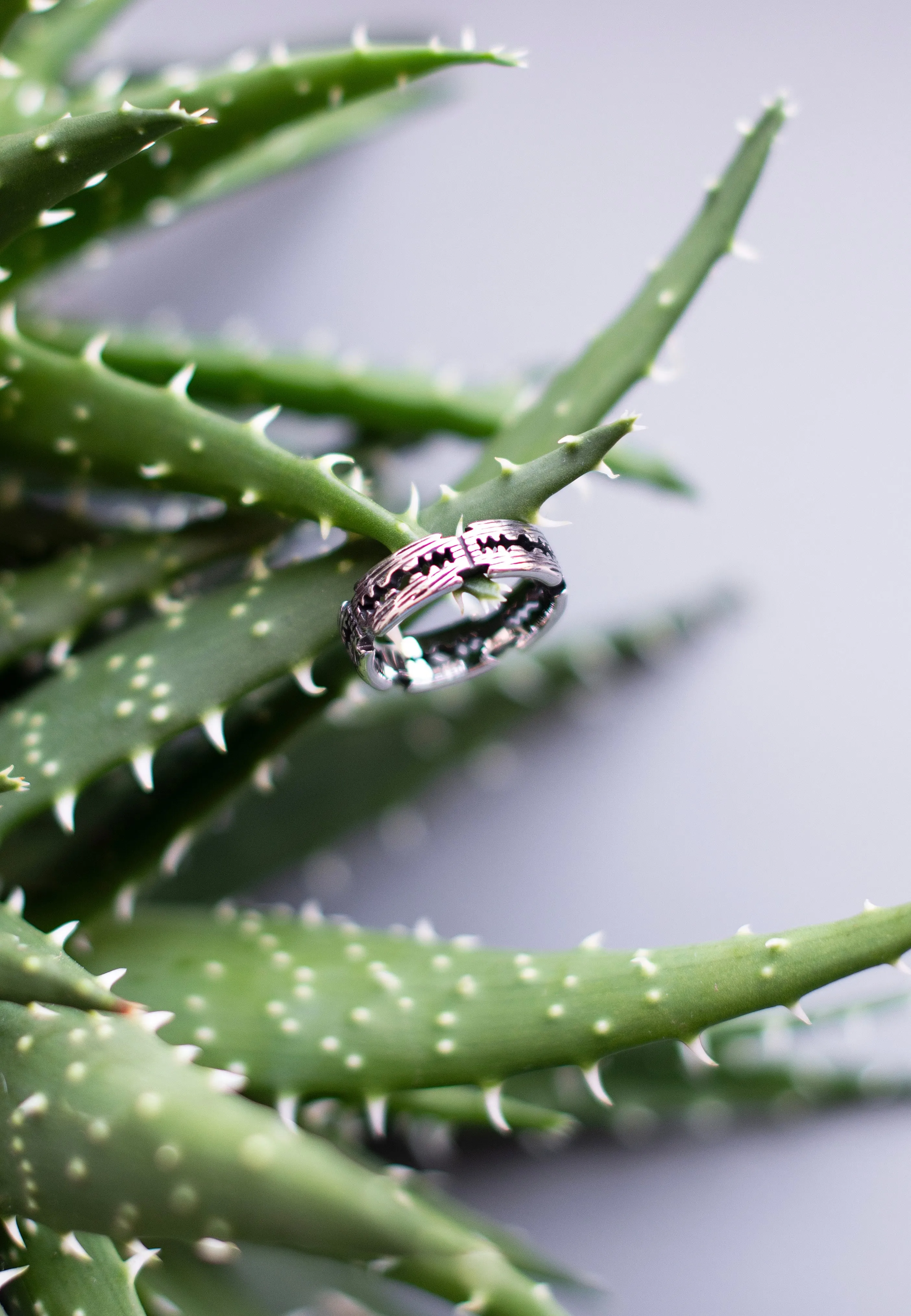 etNox - Rasierklinge Silver - Ring