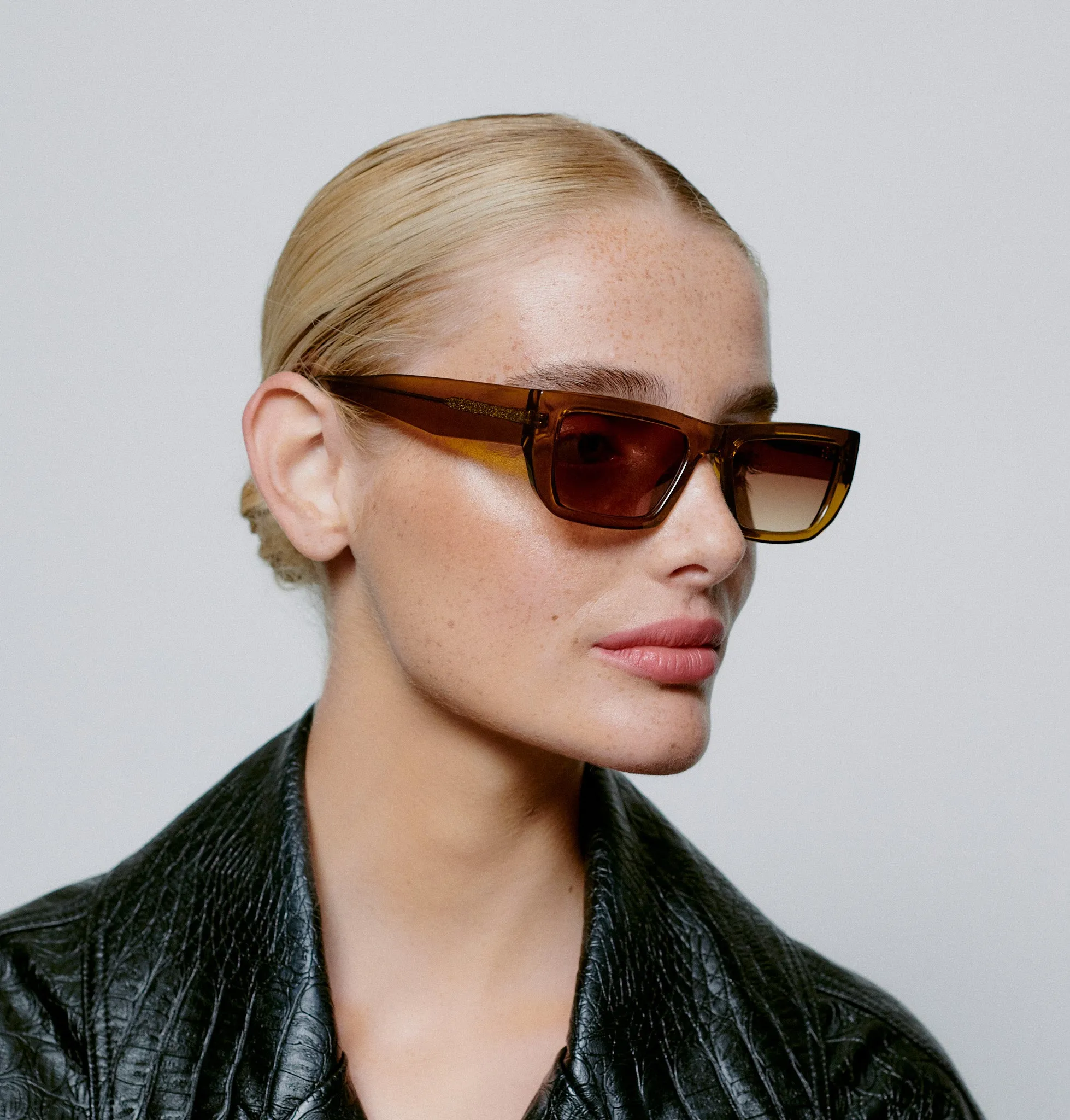 Fame Sunglasses - Smoke Transparent