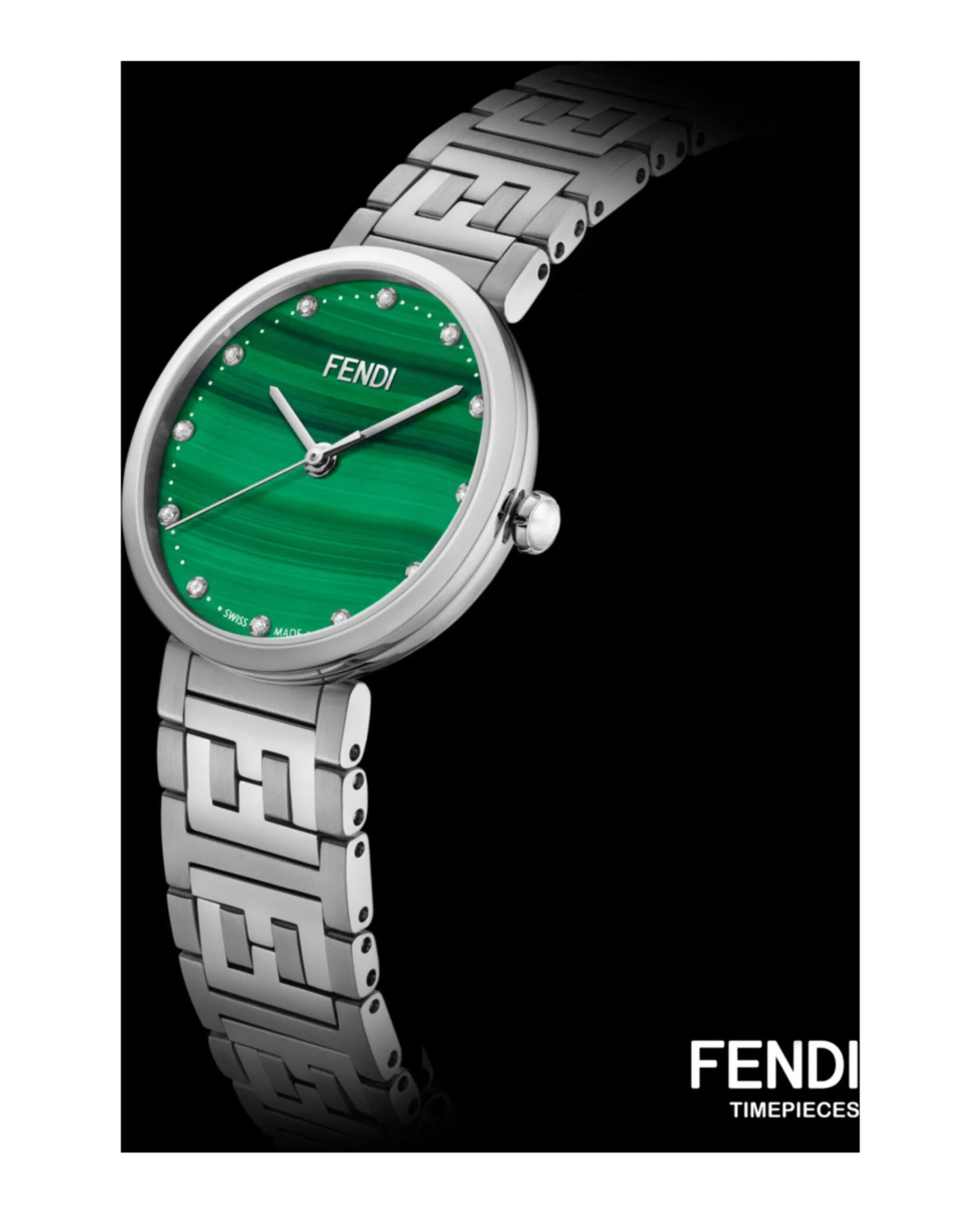 Forever Fendi Diamond Watch
