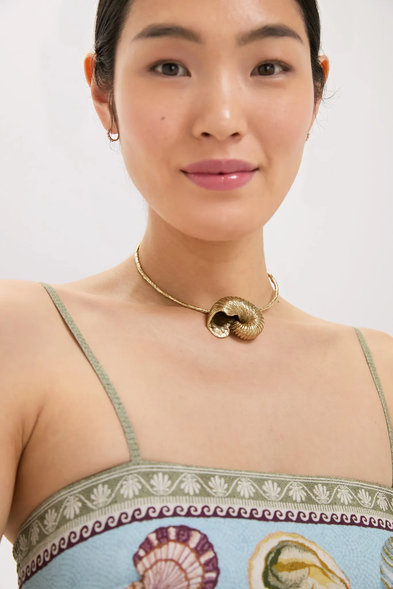 Gold Reverie Nautilus Collar