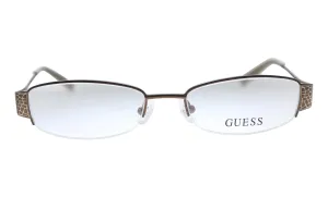 Guess  GU 2270 BRN 51mm Womens Rectangle Eyeglasses 51mm