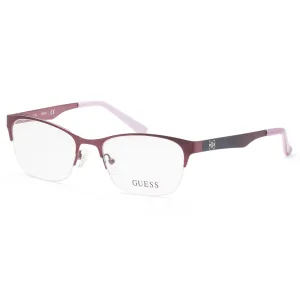 Guess Women's 53 mm Purple Opticals