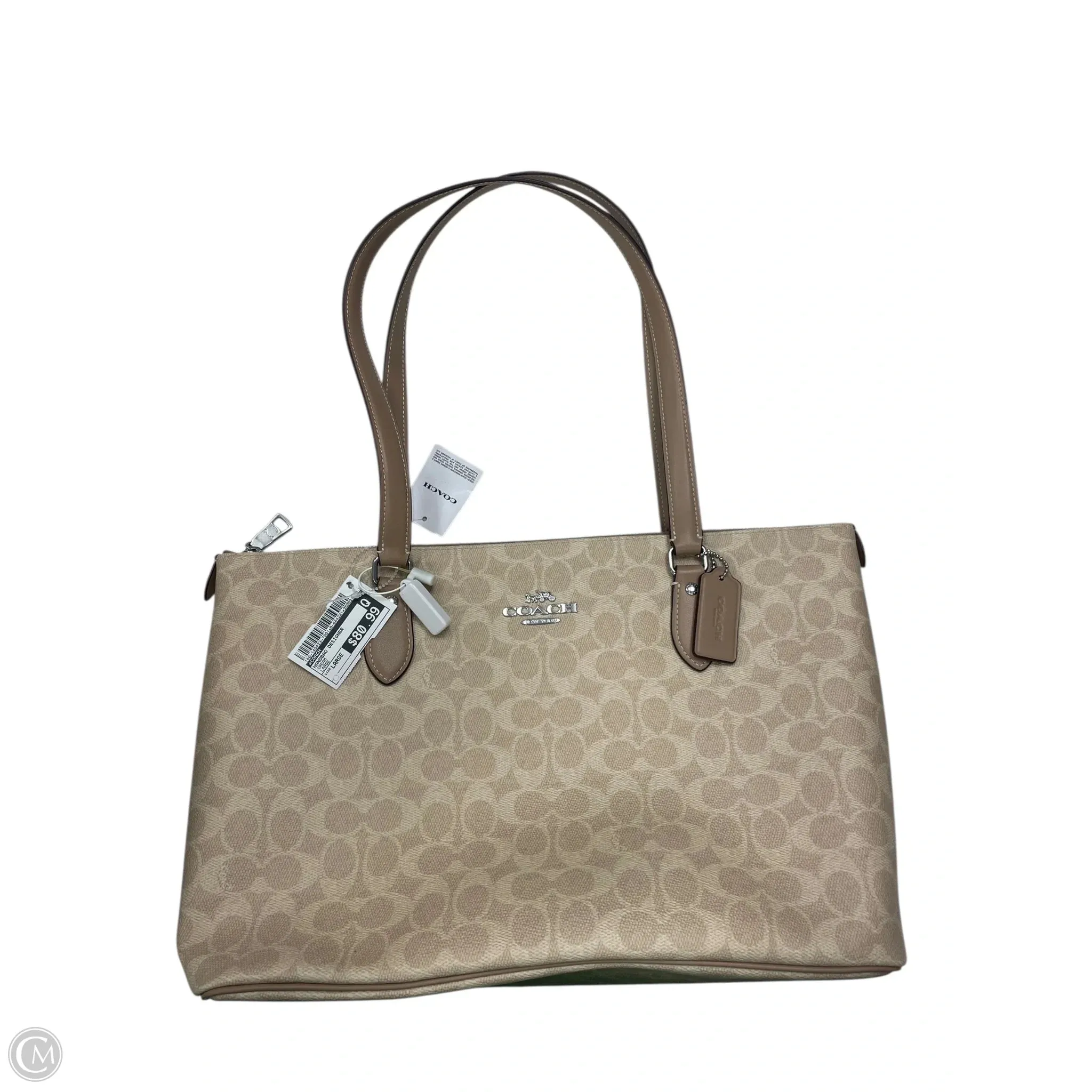 Handbag Designer By Coach, Size: Large