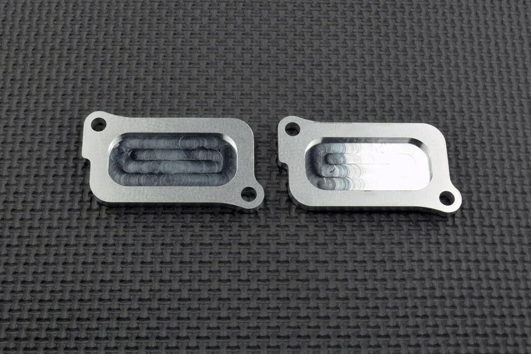 Honda Transalp 700 SMOG Block Off Plates PAIR Eliminator XL700V 2008  
