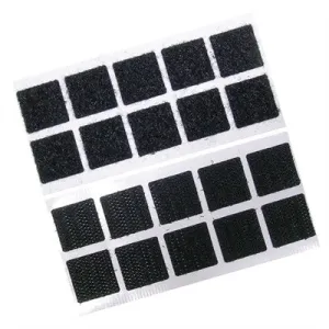 Hook & Loop Pads - 19 x 19mm, 2-part, Pkg/10 (34-160-10)
