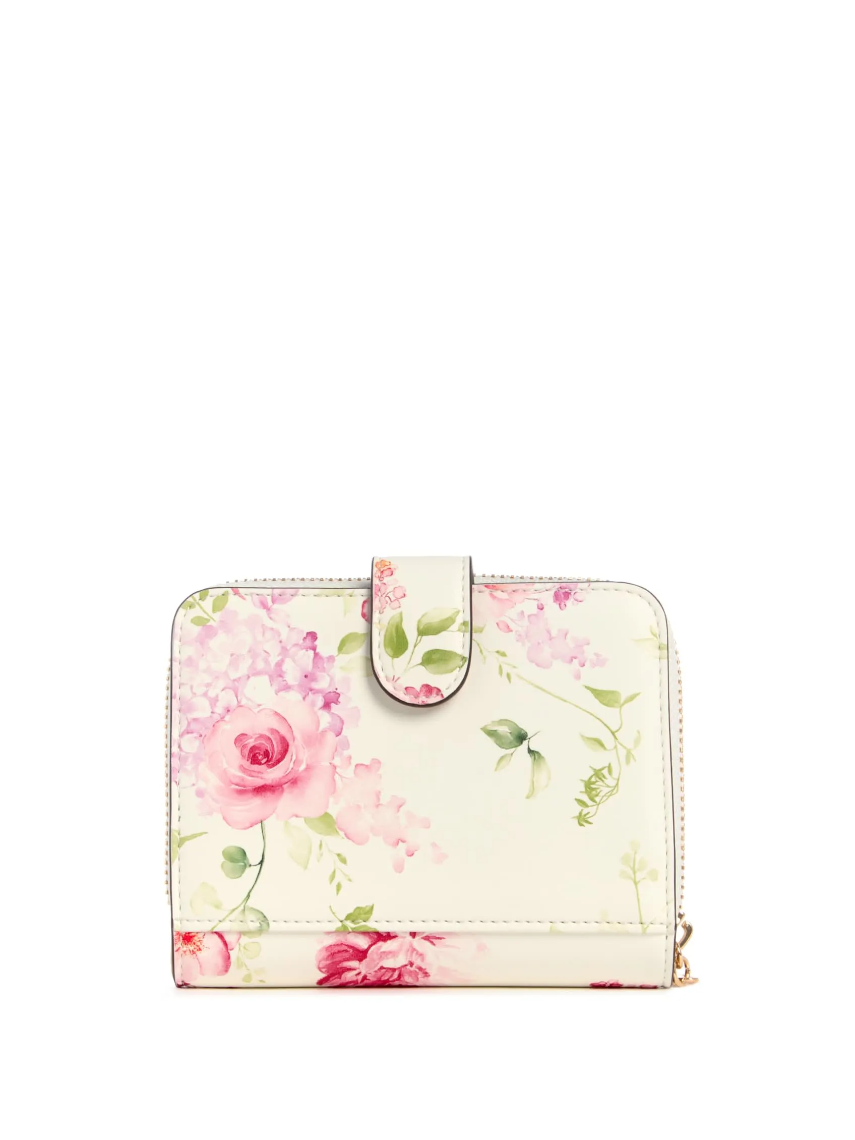 Jennice Floral Fold-Over Zip Wallet