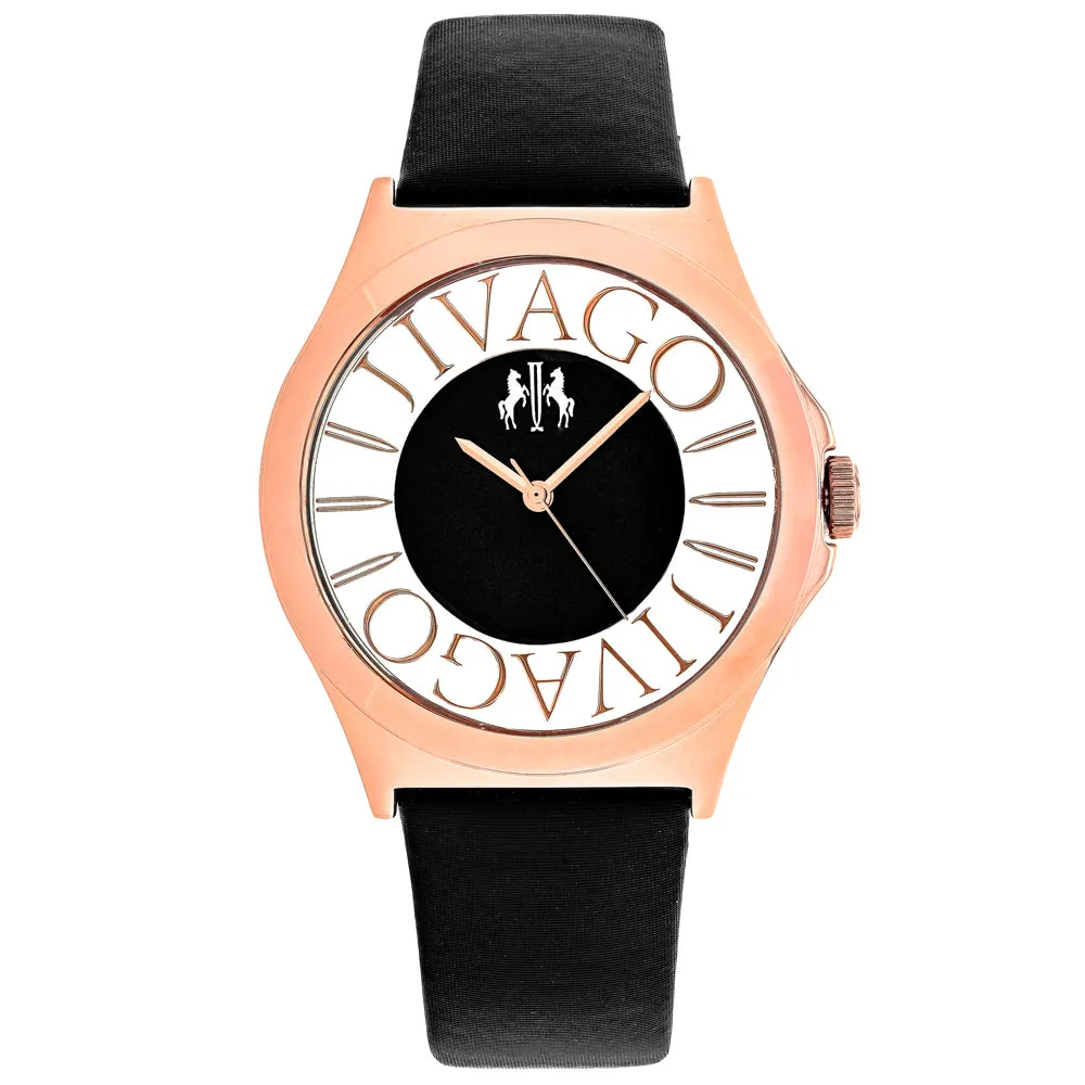 Jivago Women's Black dial Watch