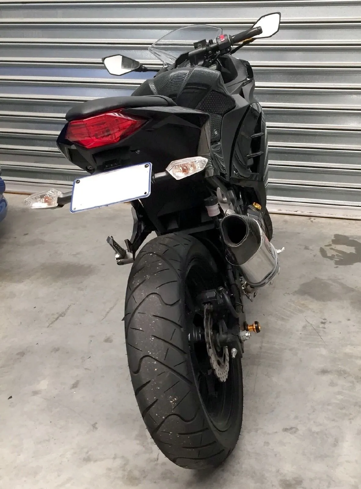 Kawasaki Ninja 300 / Z300 Fender Eliminator Tail Tidy Plate Bracket 300R EX300