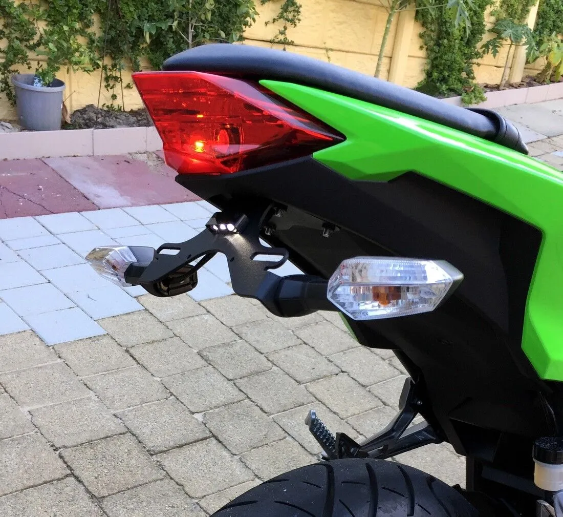 Kawasaki Ninja 300 / Z300 Fender Eliminator Tail Tidy Plate Bracket 300R EX300
