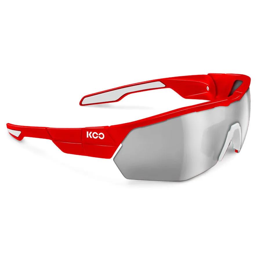 KOO Open Cube Sunglasses - Red