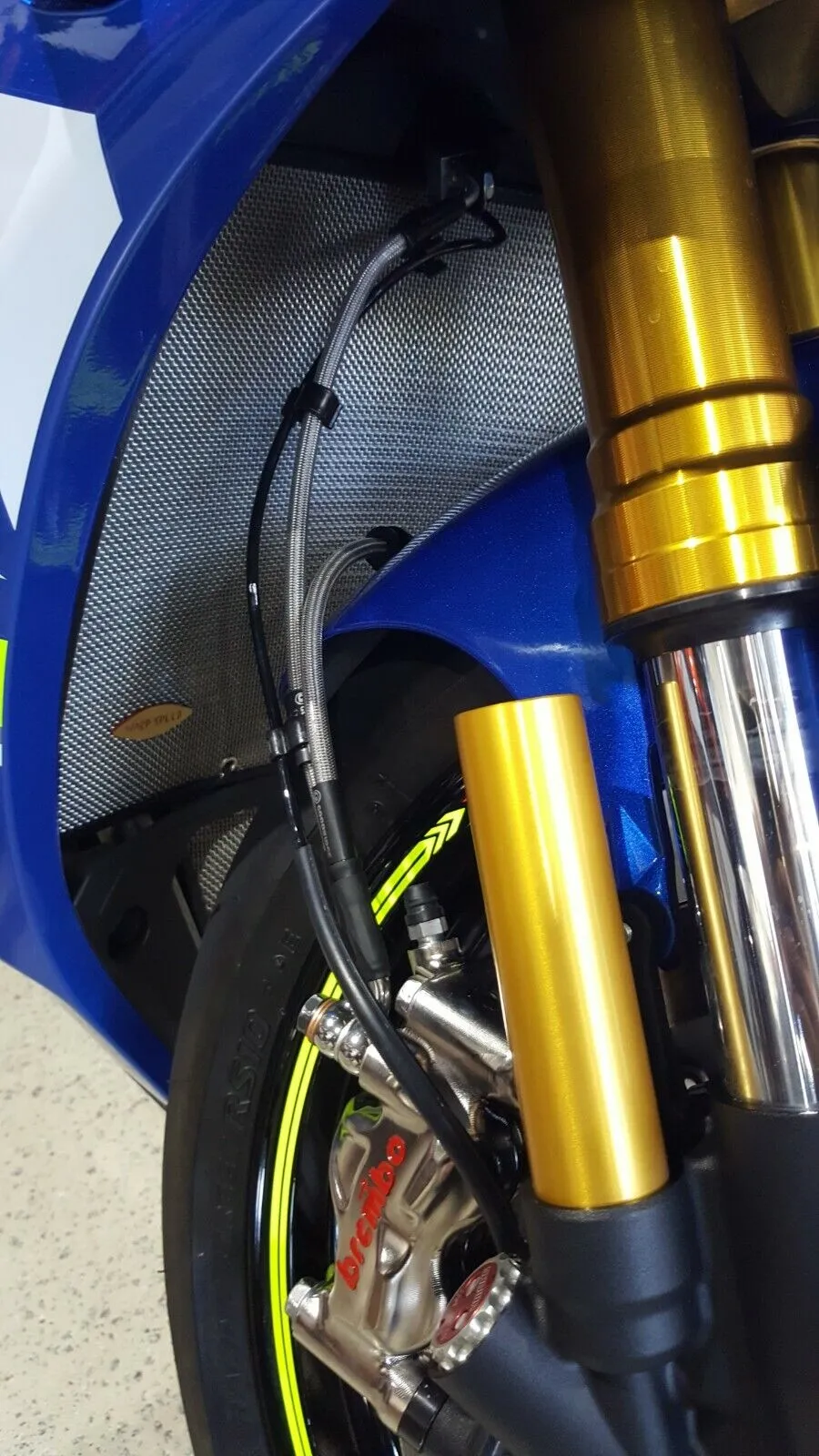 L7   GSX-R 1000 / R WarpSpeed Radiator Guards GSXR 17 18 2019 2020 2021 M0 L9 L8