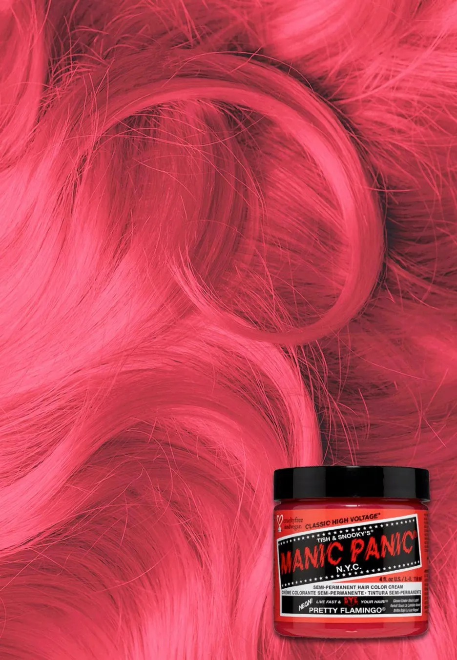 Manic Panic - High Voltage Pretty Flamingo - Hair Dye