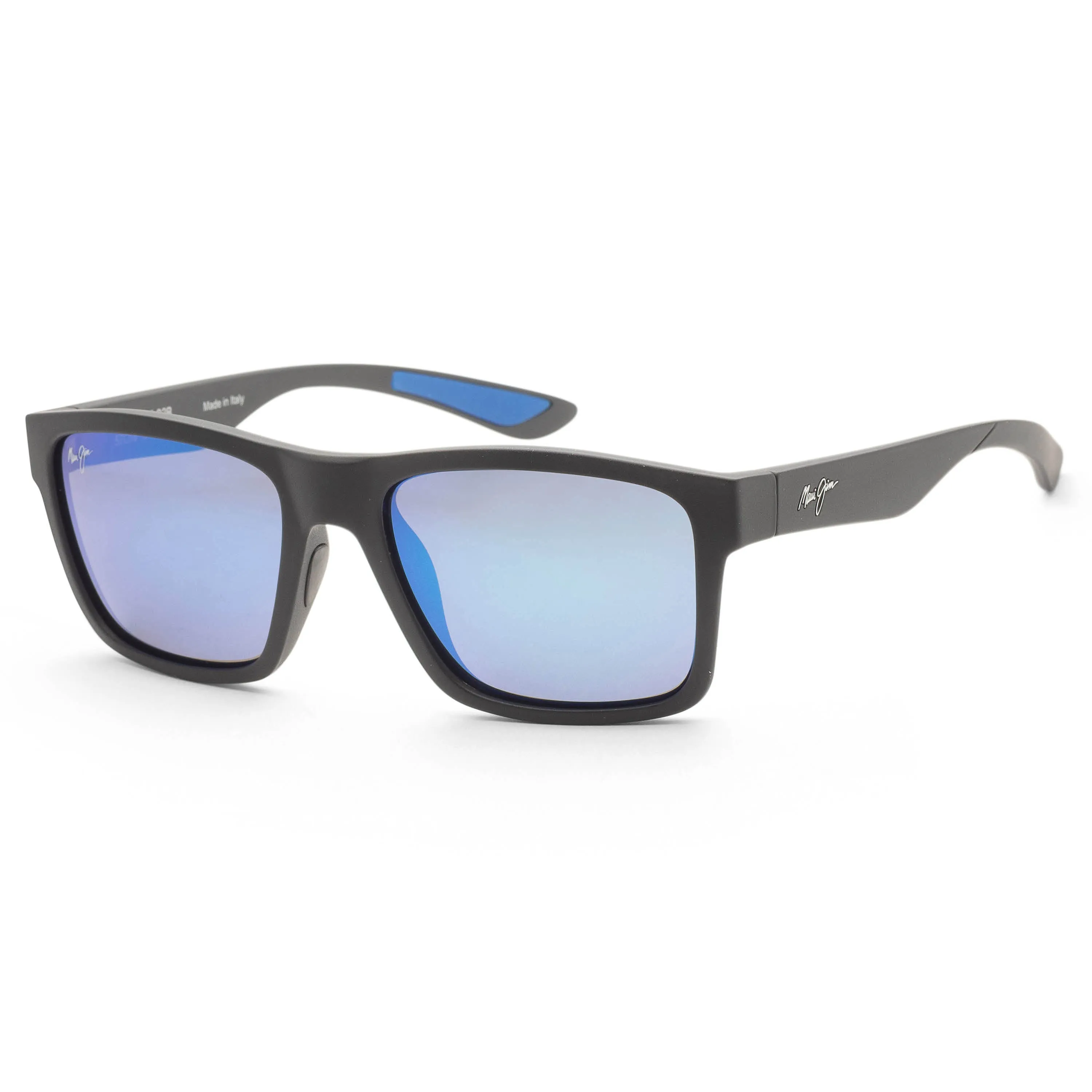 Maui Jim Men's The Flats 57 mm Black Sunglasses